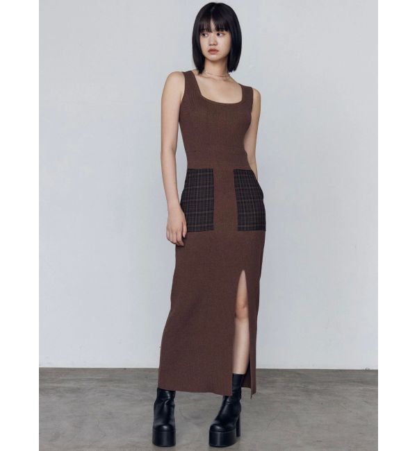 【エモダ/EMODA】 ドッキングポケットワンピース