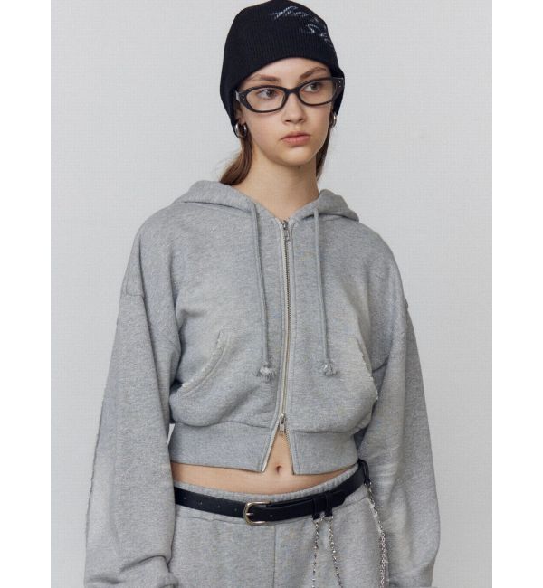 ファッションメンズのイチオシ|【エモダ/EMODA】 シェービングショートジップフーディ