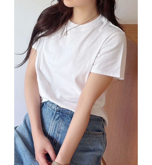 人気メンズファッション|【マーキュリーデュオ/MERCURYDUO】 シンプルコンパクトTシャツ