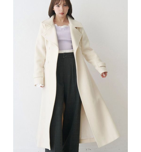 モテ系メンズファッション|【マーキュリーデュオ/MERCURYDUO】 ウールスタンドカラーコート