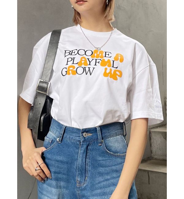 ファッションメンズなら|【ムルーア/MURUA】 【MURUA/PUMA】ハイドメッセージTシャツ