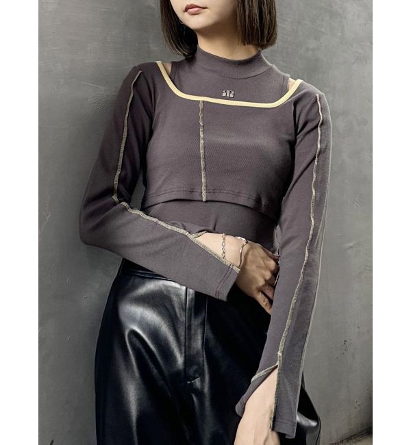 ファッションメンズお薦め|【ムルーア/MURUA】 マルチウェイレイヤードトップス