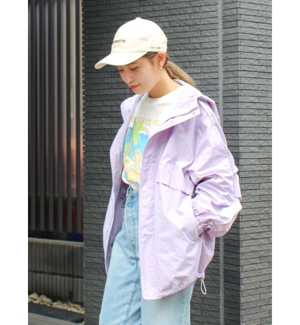 【アングリッド/Ungrid】 タックデザインナイロンブルゾン