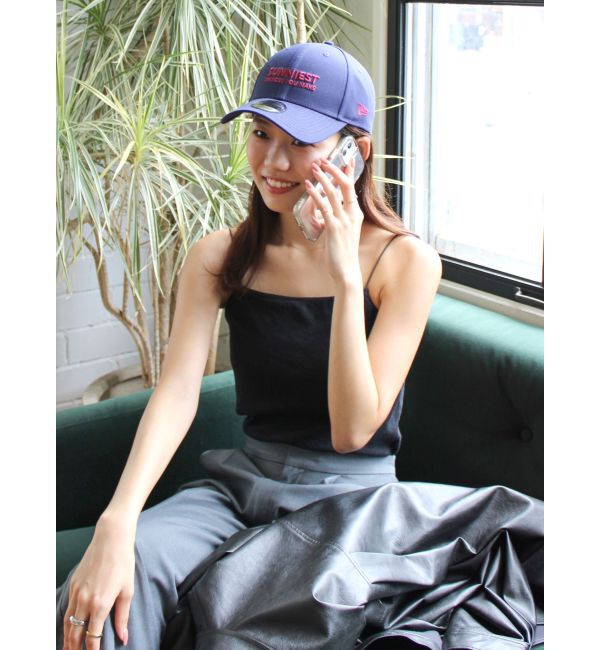 【アングリッド/Ungrid】 パット付きスクエアキャミソール