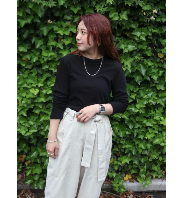 メンズファッションの一押し|【アングリッド/Ungrid】 ハイツイストシアーロングスリーブTee