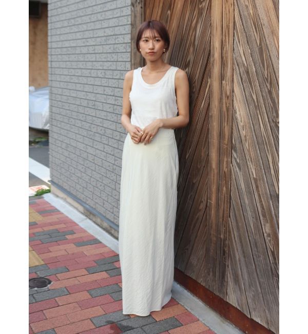 【アングリッド/Ungrid】 リネン混タンクトップ