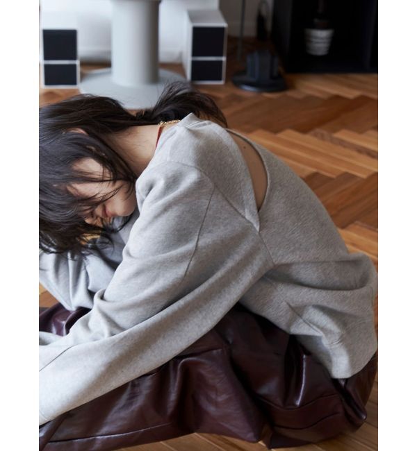 メンズファッションの一押し|【アングリッド/Ungrid】 【Htage】パワーショルダーバックデザインスウェット