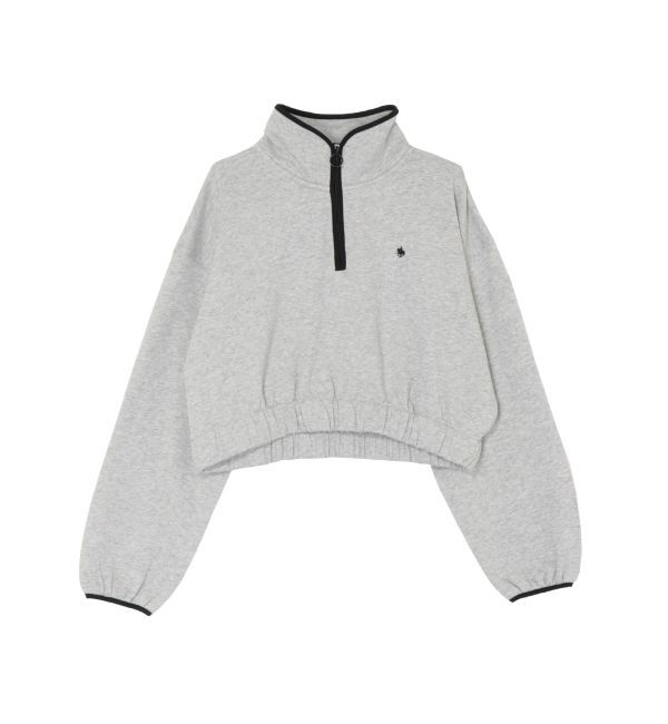 人気ファッションメンズ|【ラグナムーン/LAGUNAMOON】 【POLO BCS コラボ】ハーフZIPスウェットトップス