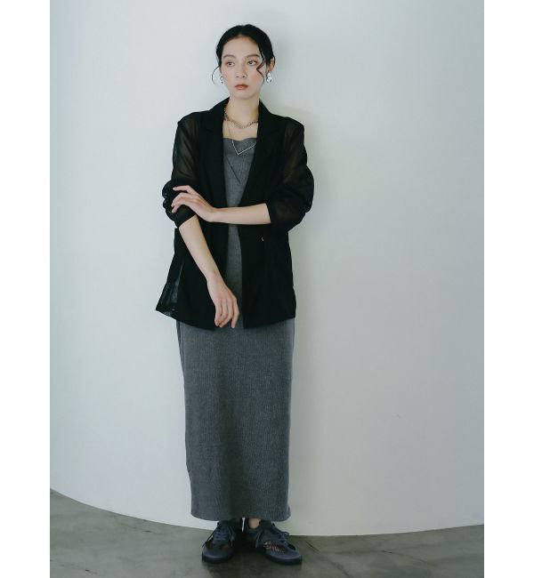 【ラグナムーン/LAGUNAMOON】 レイヤードデザインカットワンピース