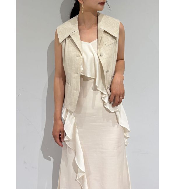 人気メンズファッション|【ラグナムーン/LAGUNAMOON】 ワイドカラーベスト