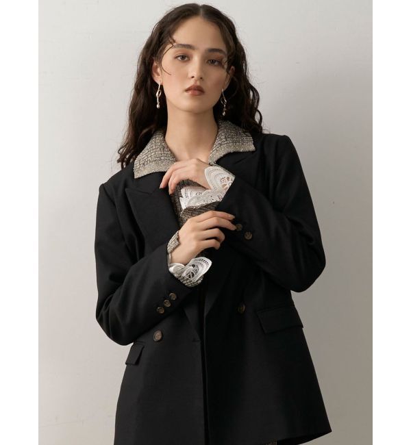 【ラグナムーン/LAGUNAMOON】 ダブルブレストテーラードジャケット