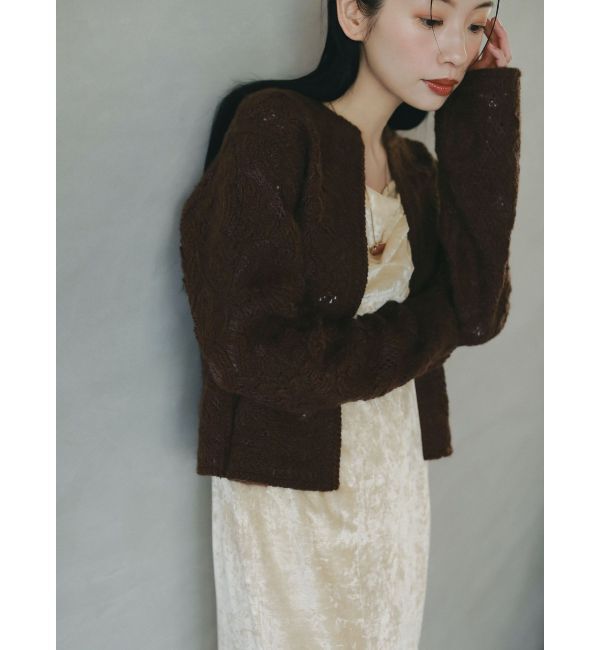 ファッションメンズなら|【ラグナムーン/LAGUNAMOON】 【WEB限定カラーあり】コードエンブロイダリーニットカーデ