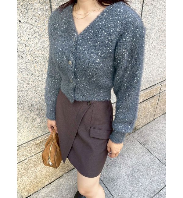 メンズファッションなら|【ラグナムーン/LAGUNAMOON】 フェザーネップカーデプルオーバー