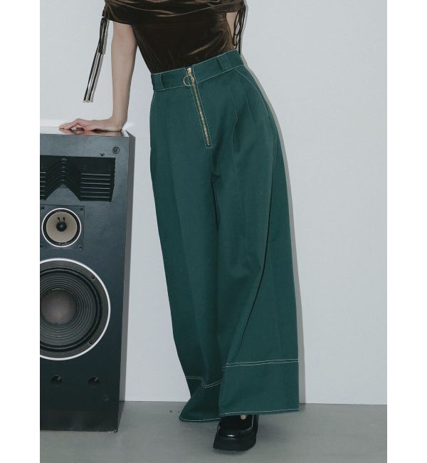 ファッションメンズのイチオシ|【ラグナムーン/LAGUNAMOON】 【別注Dickies】タックワイドパンツ