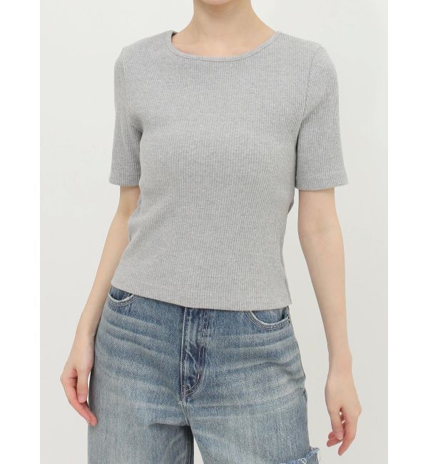 モテ系ファッションメンズ|【エヴリス/EVRIS】 バックデザインリブトップス