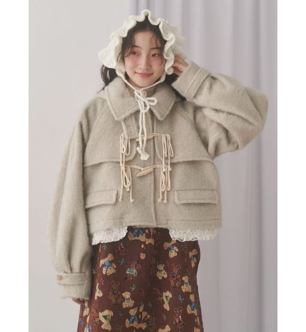 メンズファッションなら|【メリージェニー/merry jenny】 milk shaggy Duffle Coat