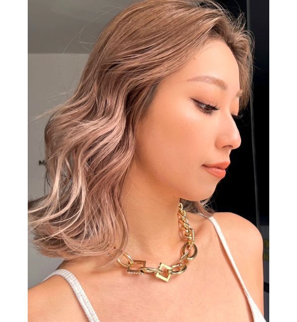 【ジェイダ/GYDA】 JEYSUSスクエアラインストーンネックレス