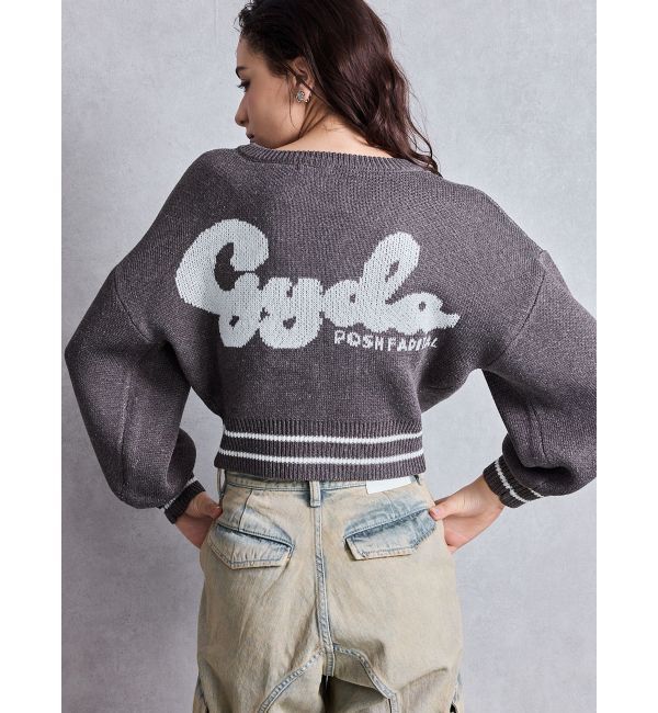 【ジェイダ/GYDA】 GD LINEニットカーディガン