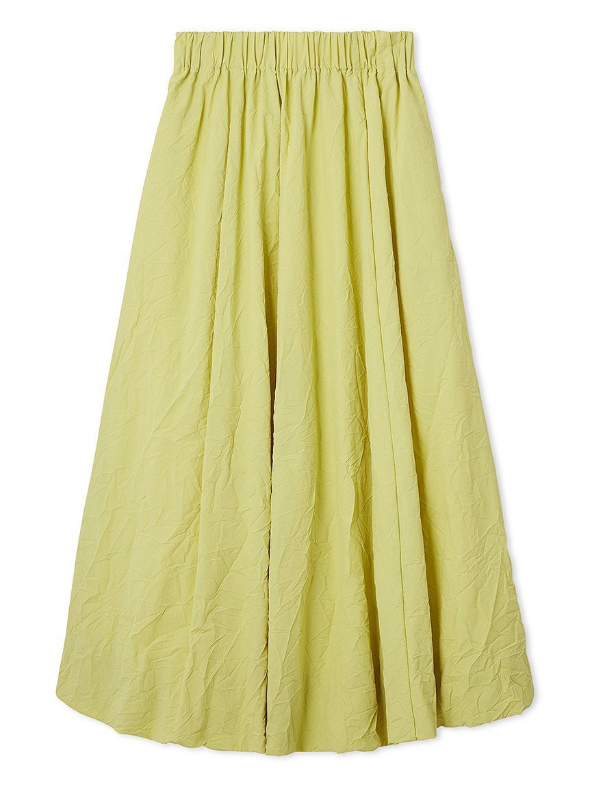 【ミラオーウェン/Mila Owen】 マキシウエストドロストワッシャーバルーンスカート