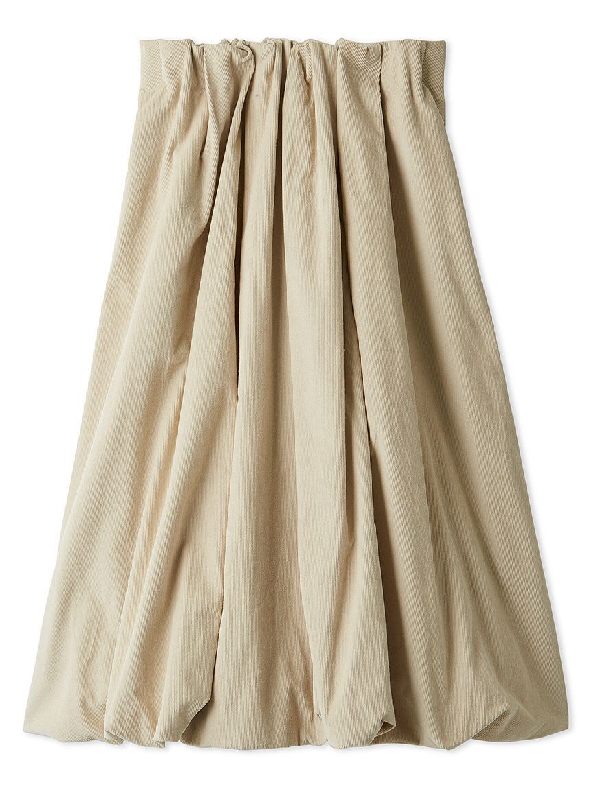 【ミラオーウェン/Mila Owen】 コーデュロイ2サイズバルーンスカート