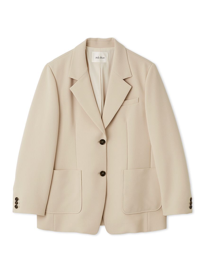 【ミラオーウェン/Mila Owen】 【セットアップ対応】パッチポケットシングルジャケット