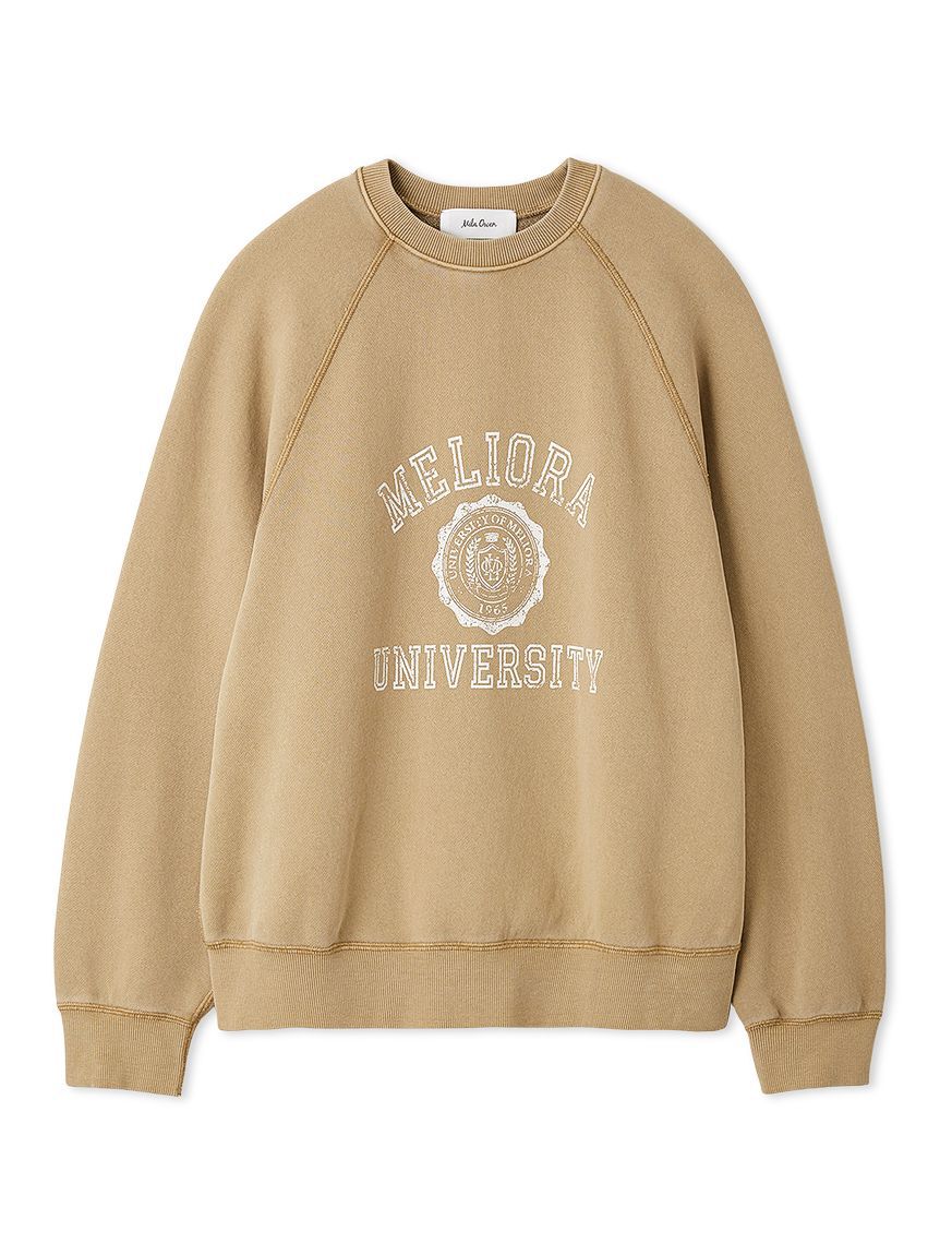 メンズファッションオススメ|【ミラオーウェン/Mila Owen】 ヴィンテージライクカレッジロゴトレーナー