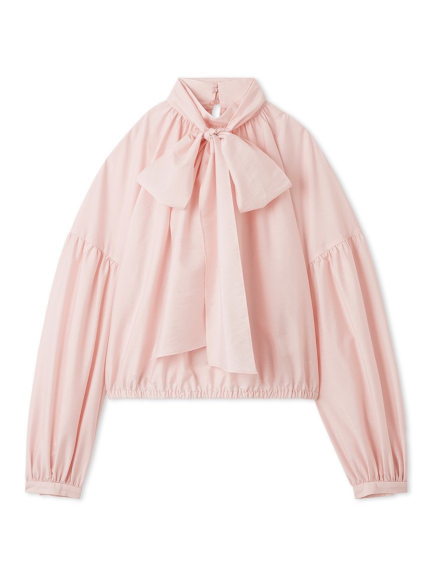 キュプラ リボンタイノーカラーブラウス（BEAUTY&YOUTH UNITED ARROWS