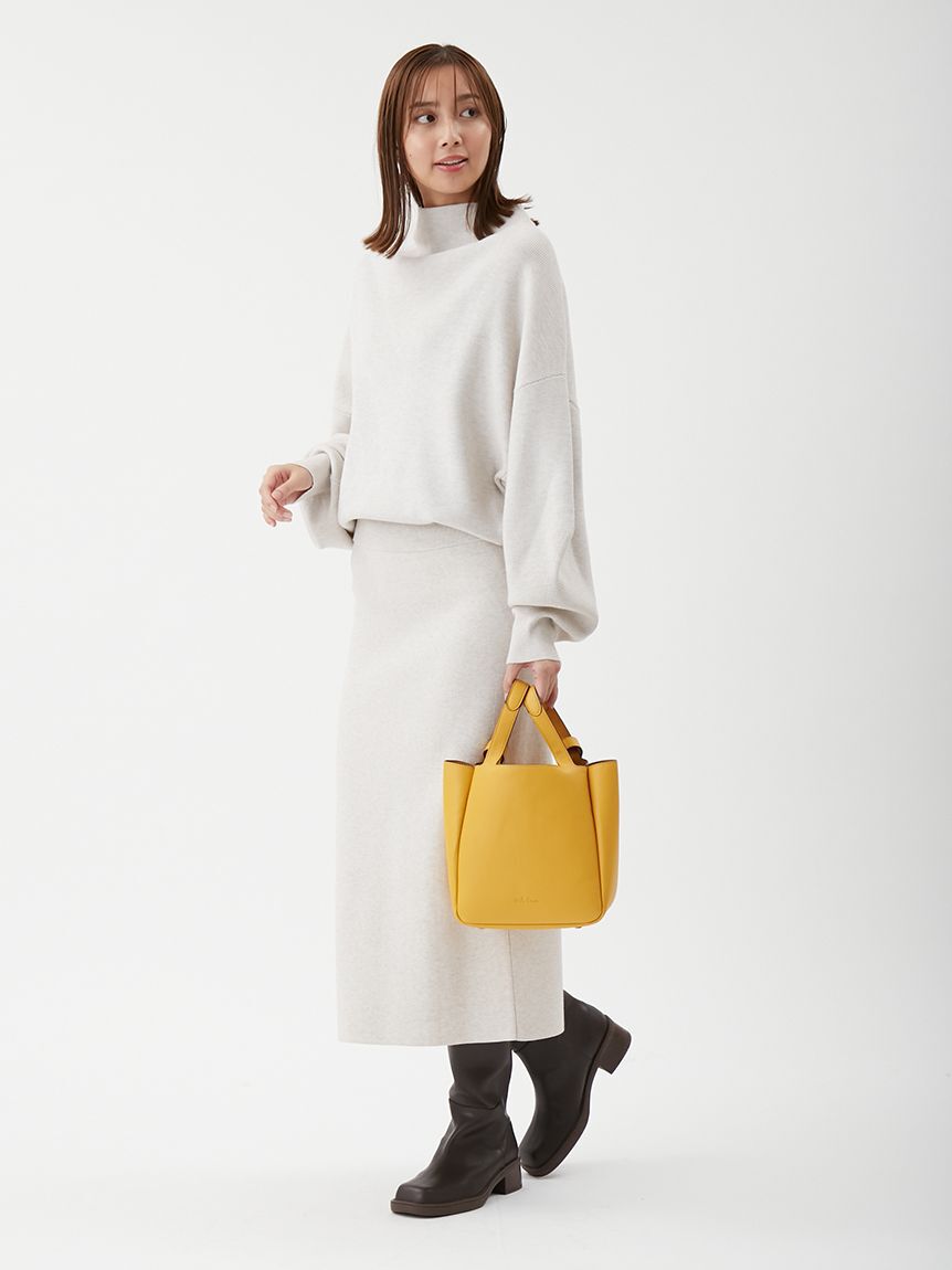 【ミラオーウェン/Mila Owen】 【セットアイテム】ドレープニット SET UP