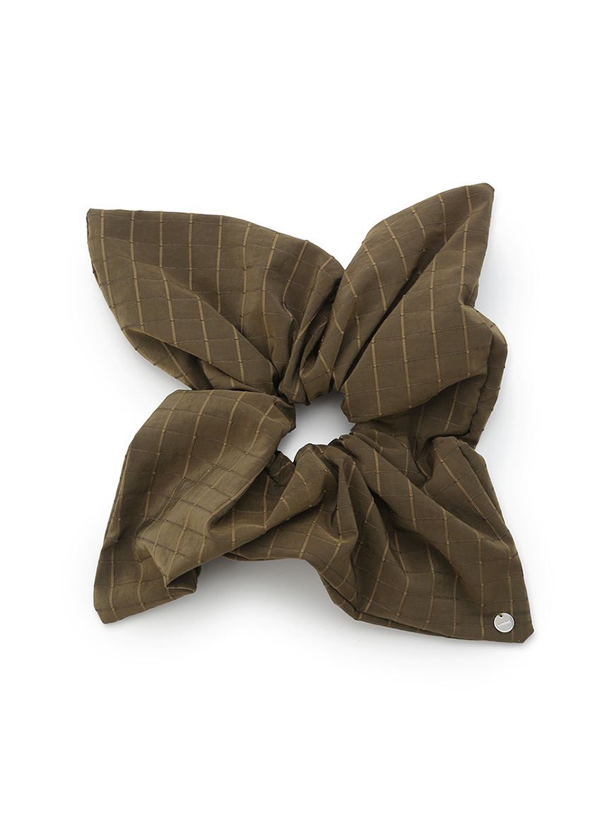 人気ファッションメンズ|【エミ/emmi】 ボックスチェックボリュームビッグシュシュ