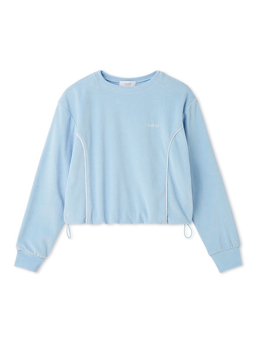 人気メンズファッション|【エミ/emmi】 パイピングデザインベロアトップス