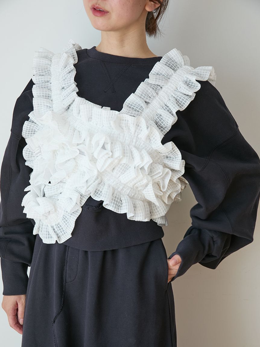 メンズファッションなら|【エミ/emmi】 ギャザー3wayビスチェ