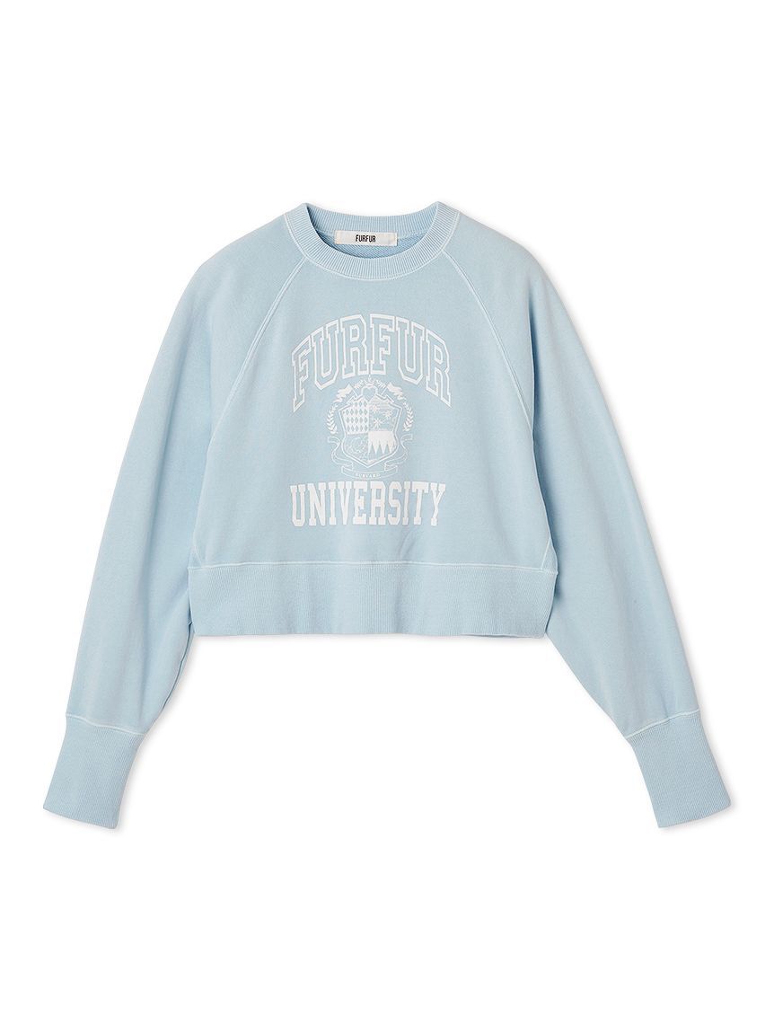 モテ系ファッションメンズ|【ファーファー/FURFUR】 カレッジプリントスウェット