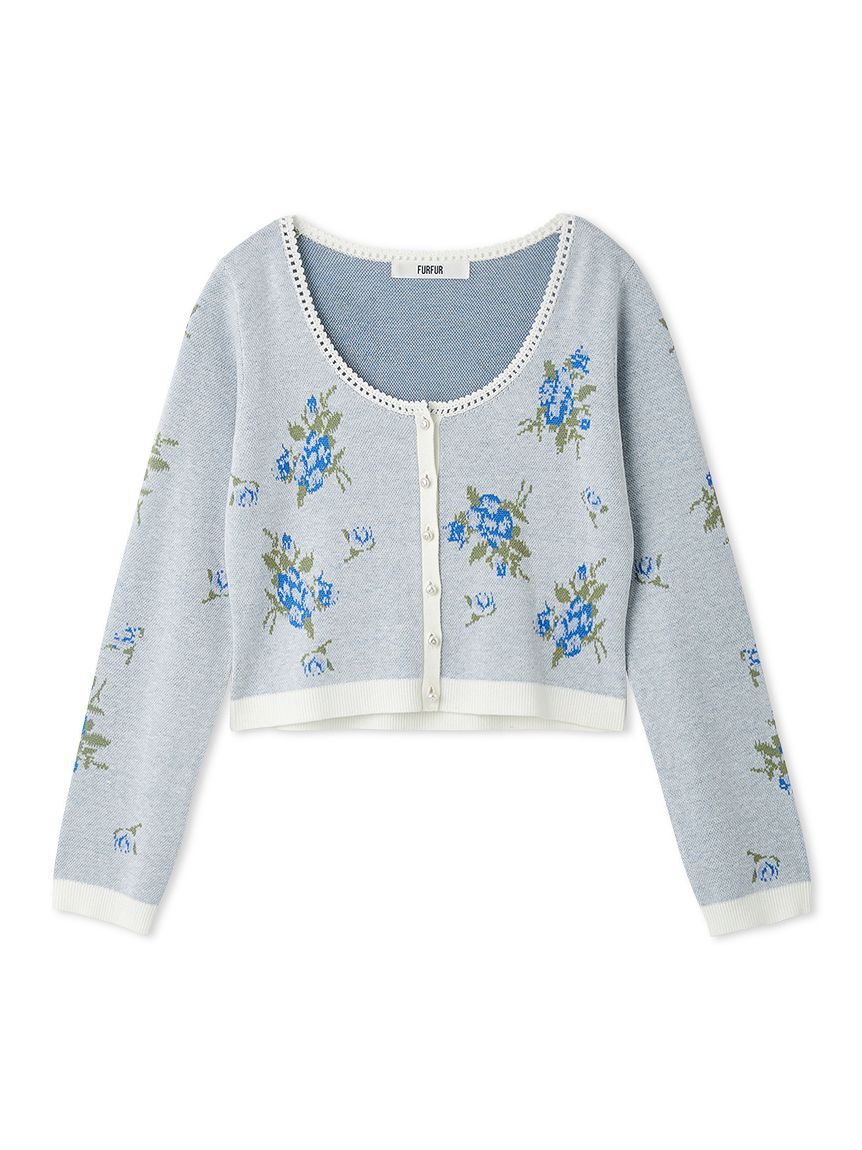 メンズファッションの一押し|【ファーファー/FURFUR】 フラワージャガードカーディガン