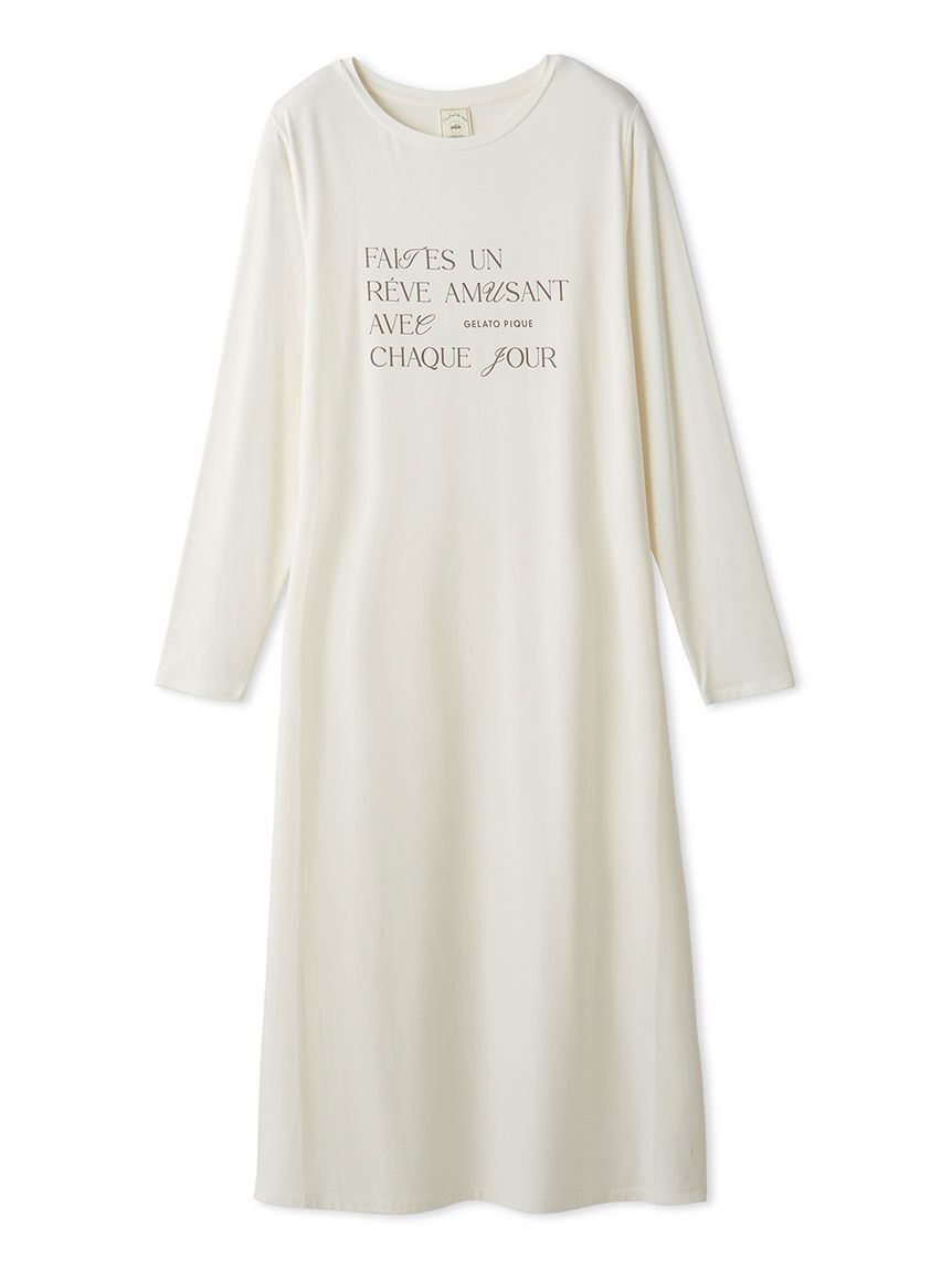 ファッションメンズのイチオシ|【ジェラート　ピケ/gelato pique】 フェミニンレーヨンロゴワンピース