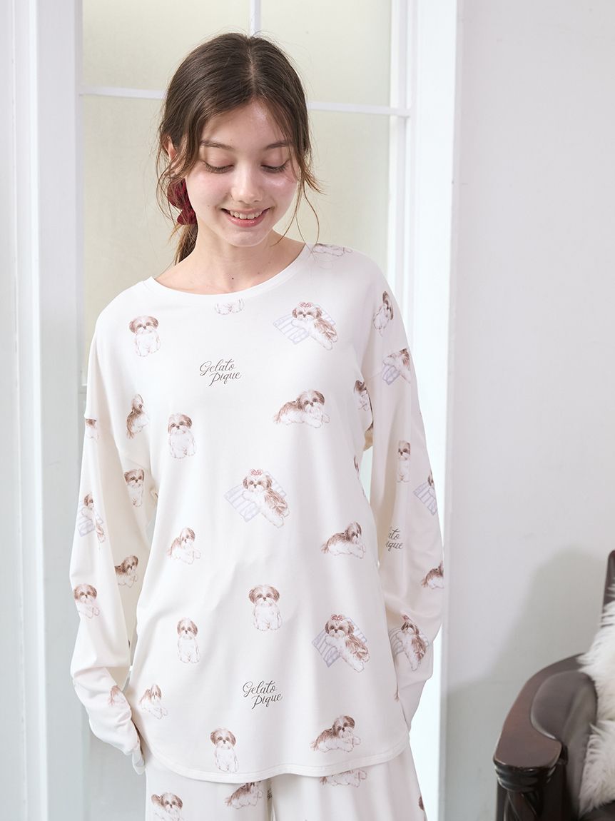 メンズファッションの一押し|【ジェラート　ピケ/gelato pique】 シーズー柄ロンT