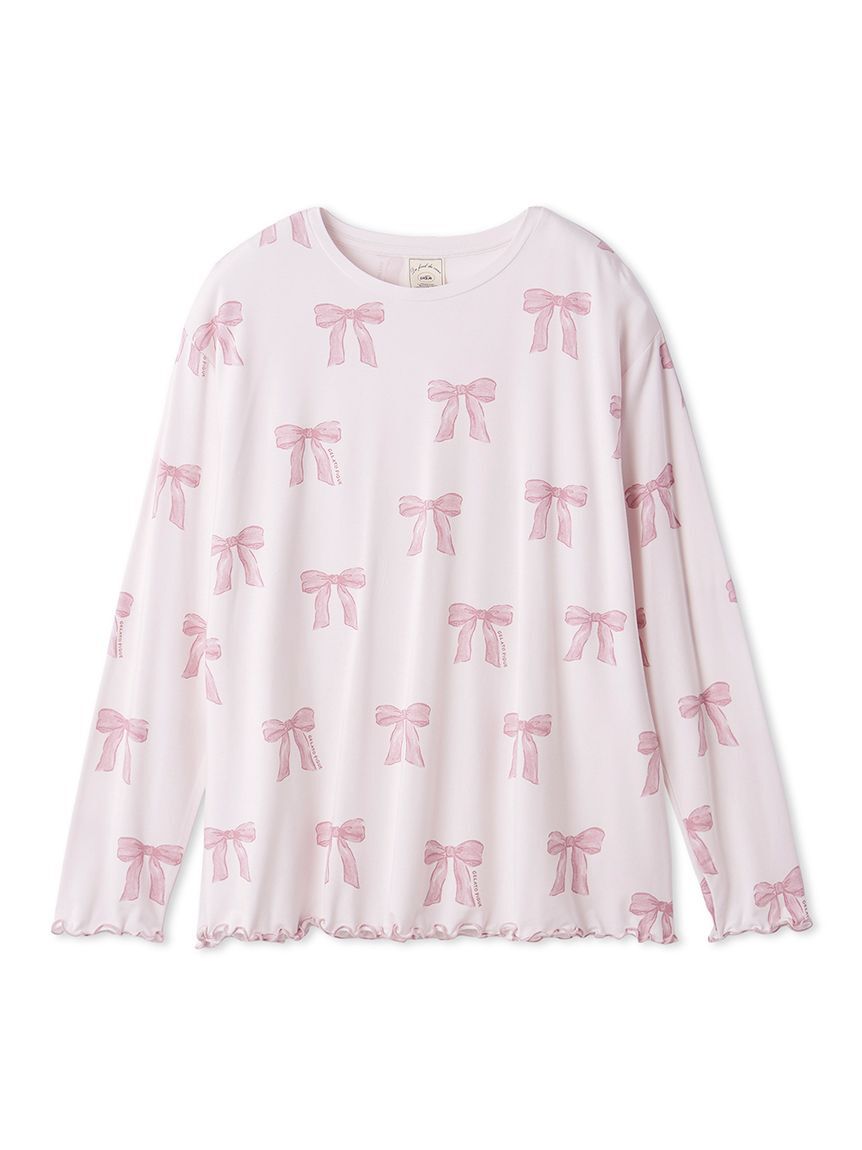 メンズファッションオススメ|【ジェラート　ピケ/gelato pique】 リボン柄ロンT