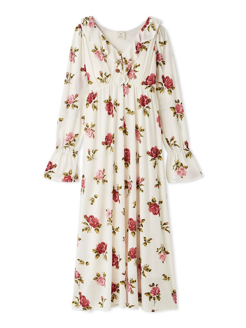 メンズファッションオススメ|【ジェラート ピケ/gelato pique】 ヴィンテージローズ柄ワンピース