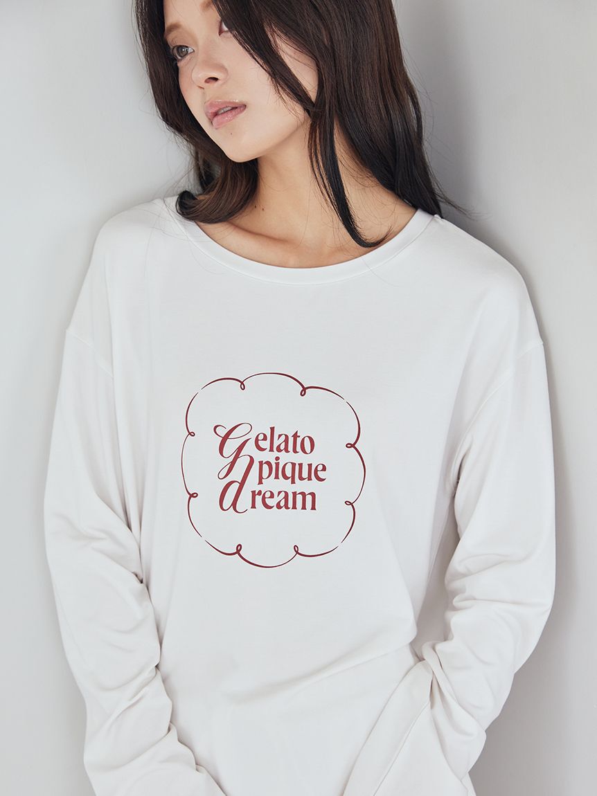メンズファッションオススメ|【ジェラート　ピケ/gelato pique】 ワンポイントレーヨンロゴロンT
