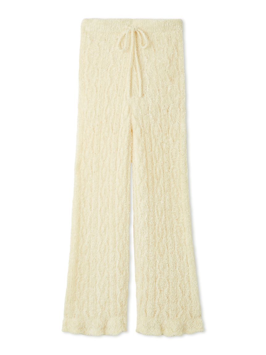 モテ系ファッションメンズ|【ジェラート　ピケ/gelato pique】 フェザー柄編みロングパンツ