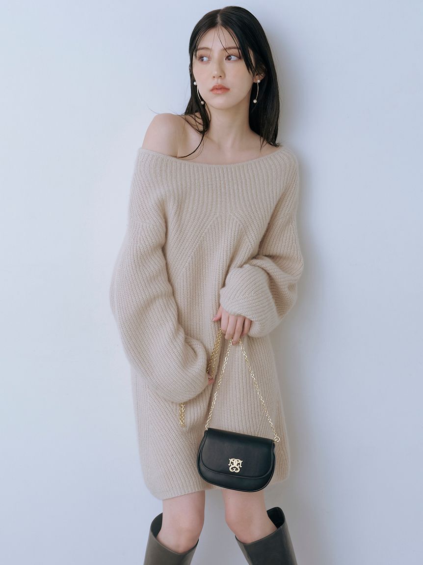 ウォッシャブル】シアーミックスホールガーメントワンピース（CELFORD