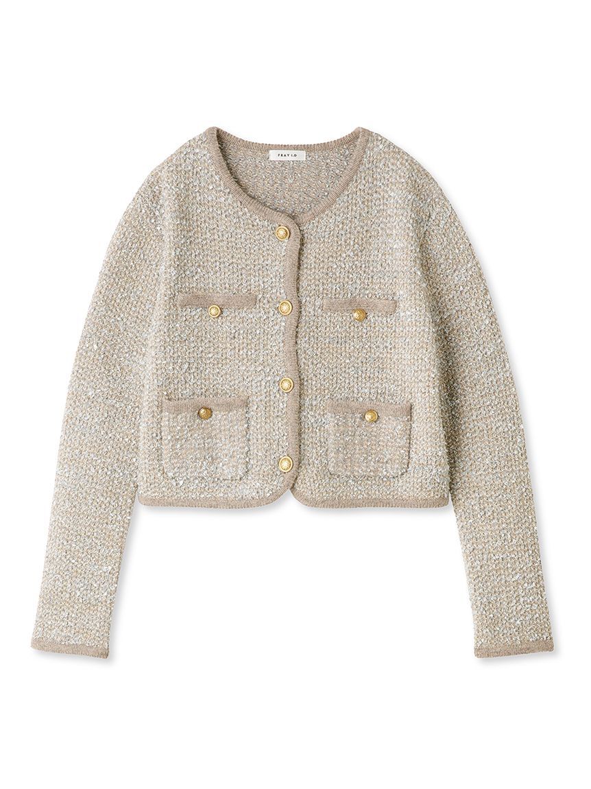 ADAWAS | 〈別注〉ツイードニット ジャケット WOMEN｜ルミネの