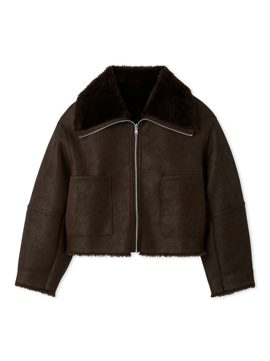 【フレイ　アイディー/FRAY I.D】 ボンディングリバーシブルショートジャケット