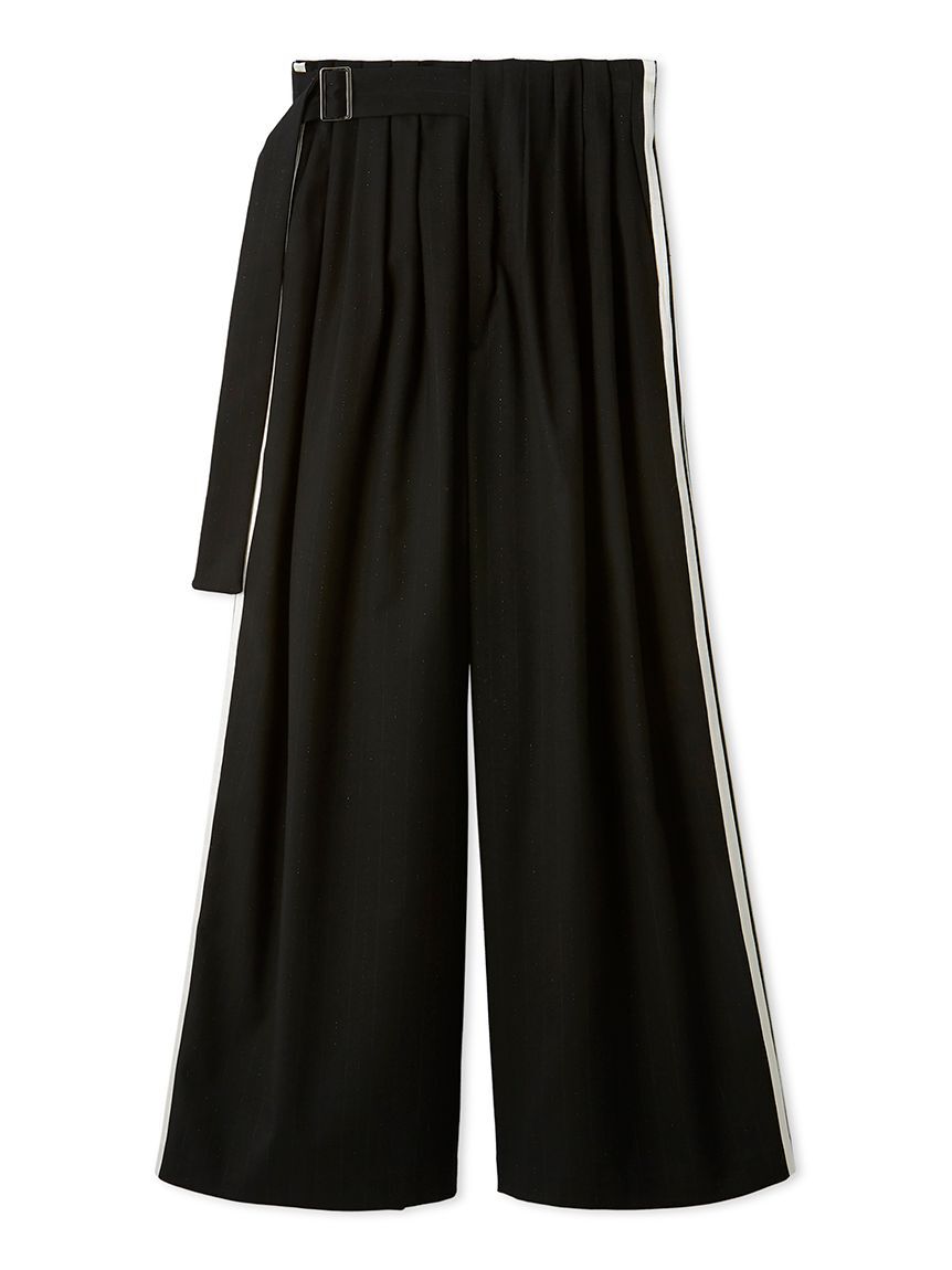 メンズファッションオススメ|【フレイ アイディー/FRAY I.D】 デザインタックワイドラインパンツ