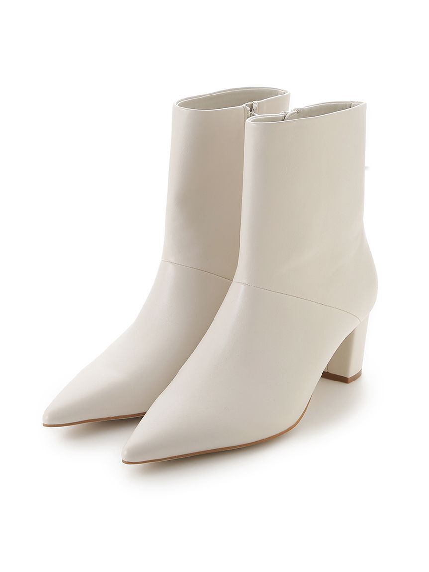 【フレイ　アイディー/FRAY I.D】 ポインテッドトゥショートブーツ