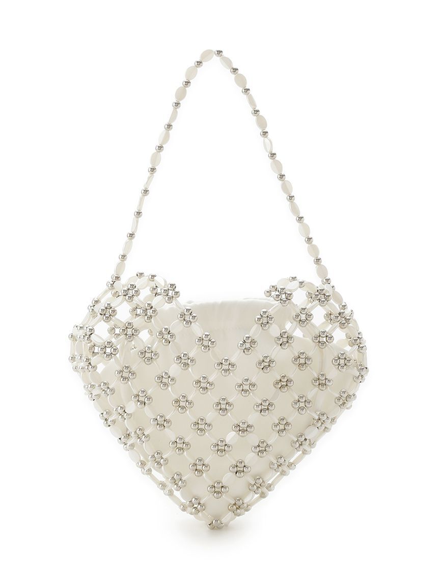 【フレイ　アイディー/FRAY I.D】 ハートビーズバッグ