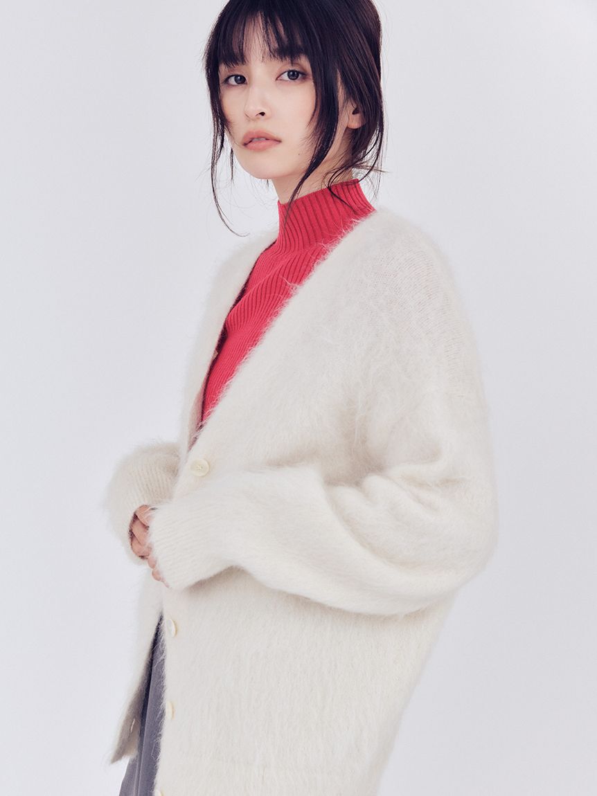 モテ系メンズファッション|【フレイ　アイディー/FRAY I.D】 スーリーアルパカＶネックカーディガン