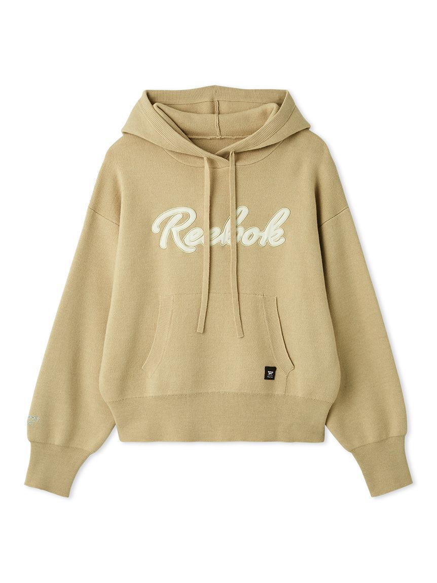 モテ系メンズファッション|【フレイ アイディー/FRAY I.D】 【Reebok× FRAY I.D】サテンロゴニットフーディー