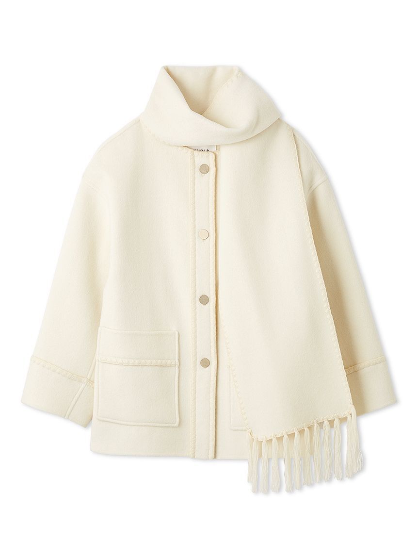 ファッションメンズお薦め|【フレイ アイディー/FRAY I.D】 ブランケットフリンジコート