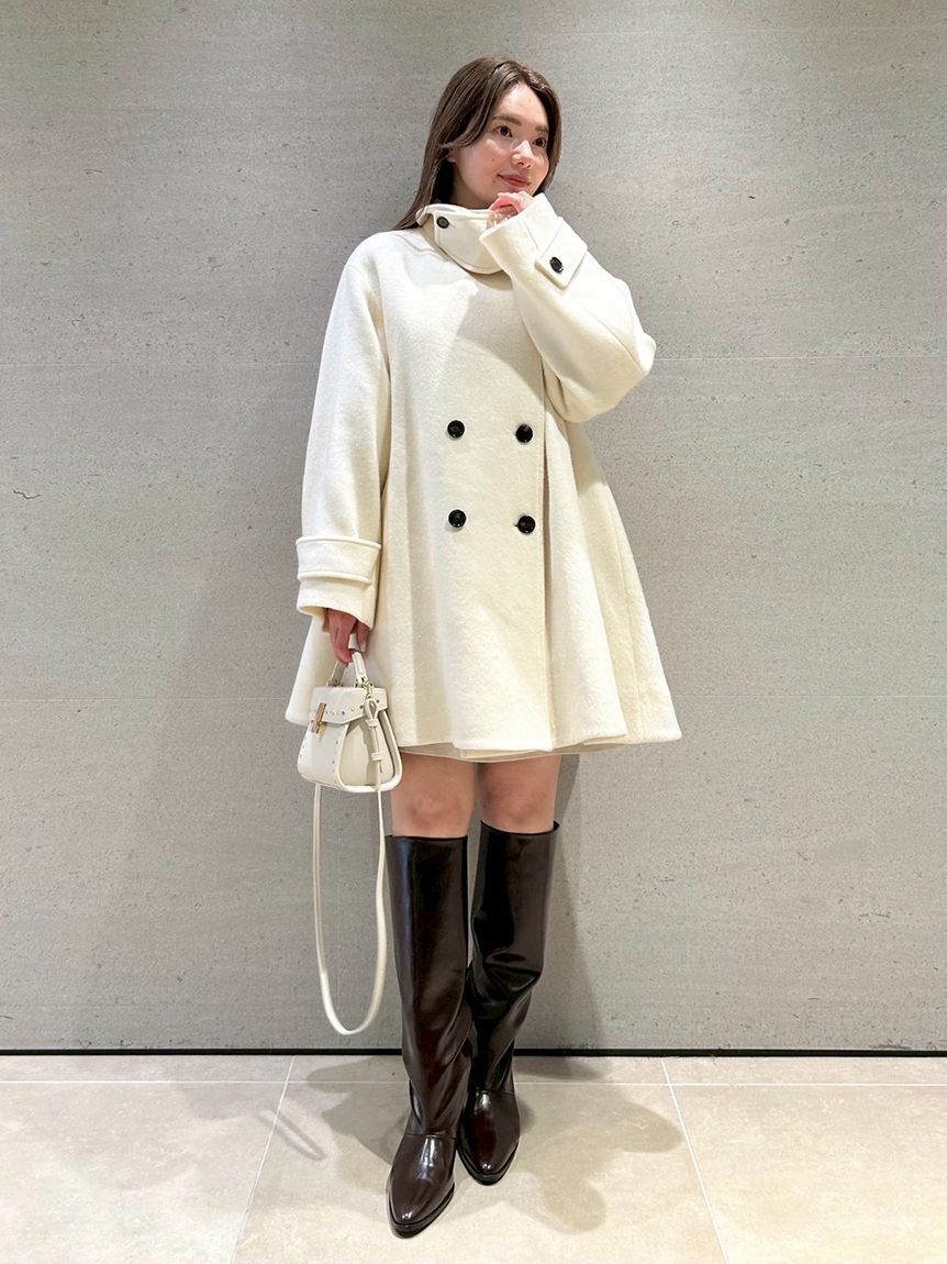 人気ファッションメンズ|【セルフォード/CELFORD】 Aラインウールミドルコート