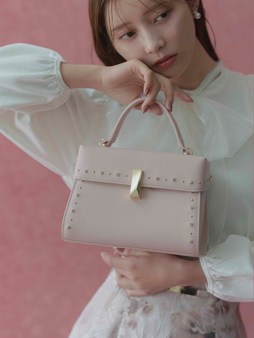 【セルフォード/CELFORD】 【リュタン】ビジュースタッズポシェット（M）